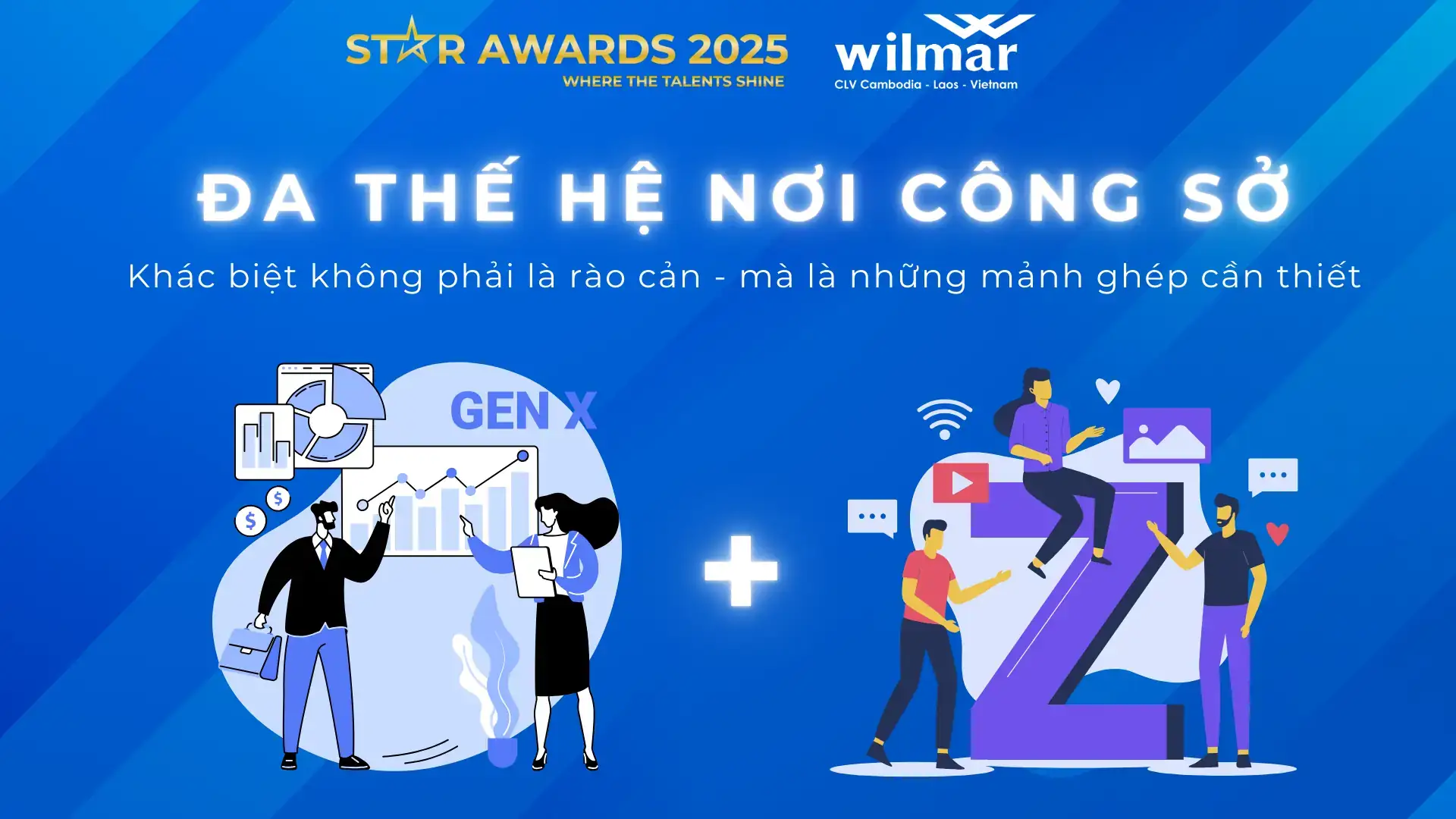ĐA THẾ HỆ NƠI CÔNG SỞ: KHÁC BIỆT KHÔNG PHẢI RÀO CẢN – MÀ LÀ NHỮNG MẢNH GHÉP CẦN THIẾT.